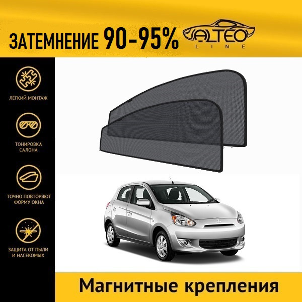 

Автошторки ALTEO на Mitsubishi Mirage 6 (2012-2015)