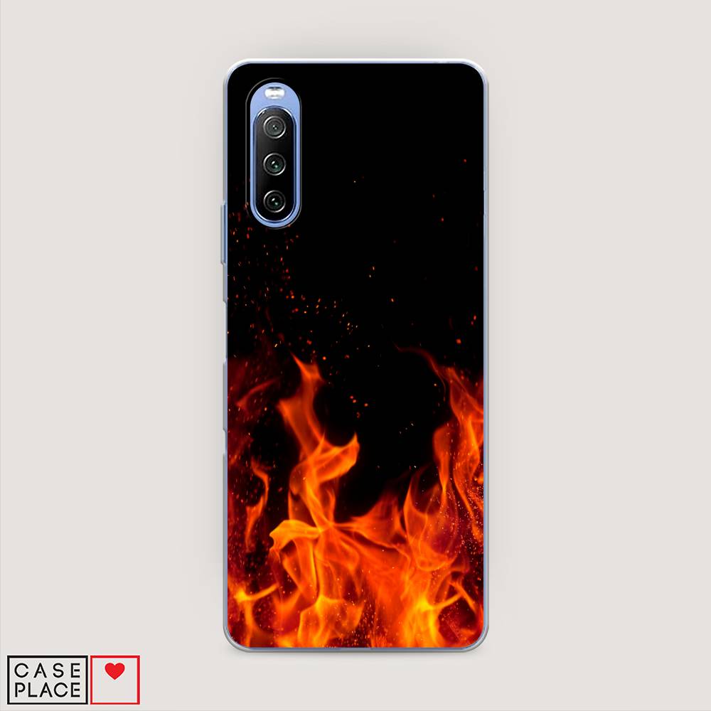 

Чехол Awog на Sony Xperia 10 III "Все в огне", Разноцветный, 54950-4