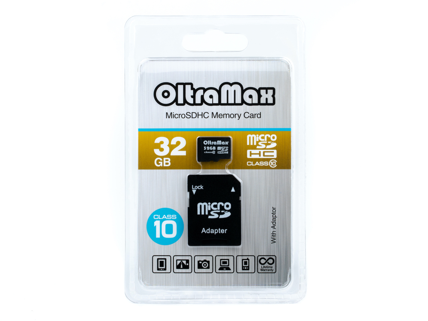 Карта памяти GSMIN Micro SDHC 32Гб OltraMax MicroSDHC 32GB Class 10 BT935786