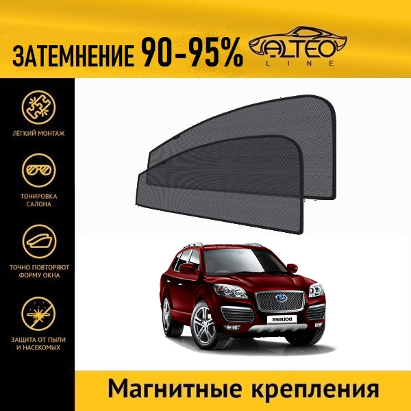 

Автошторки ALTEO PREMIUM на Hawtai Boliger (2011-2015)