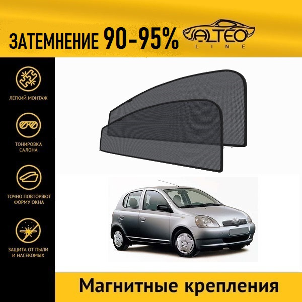

Автошторки ALTEO PREMIUM на Toyota Yaris 1 (XP10) (1999-2003)