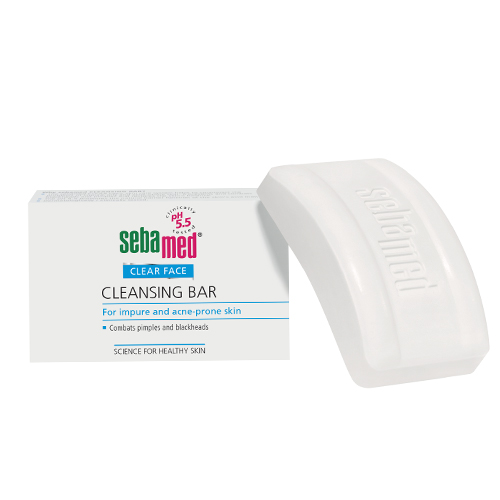 фото Мыло для лица sebamed clear face cleansing bar 100 г