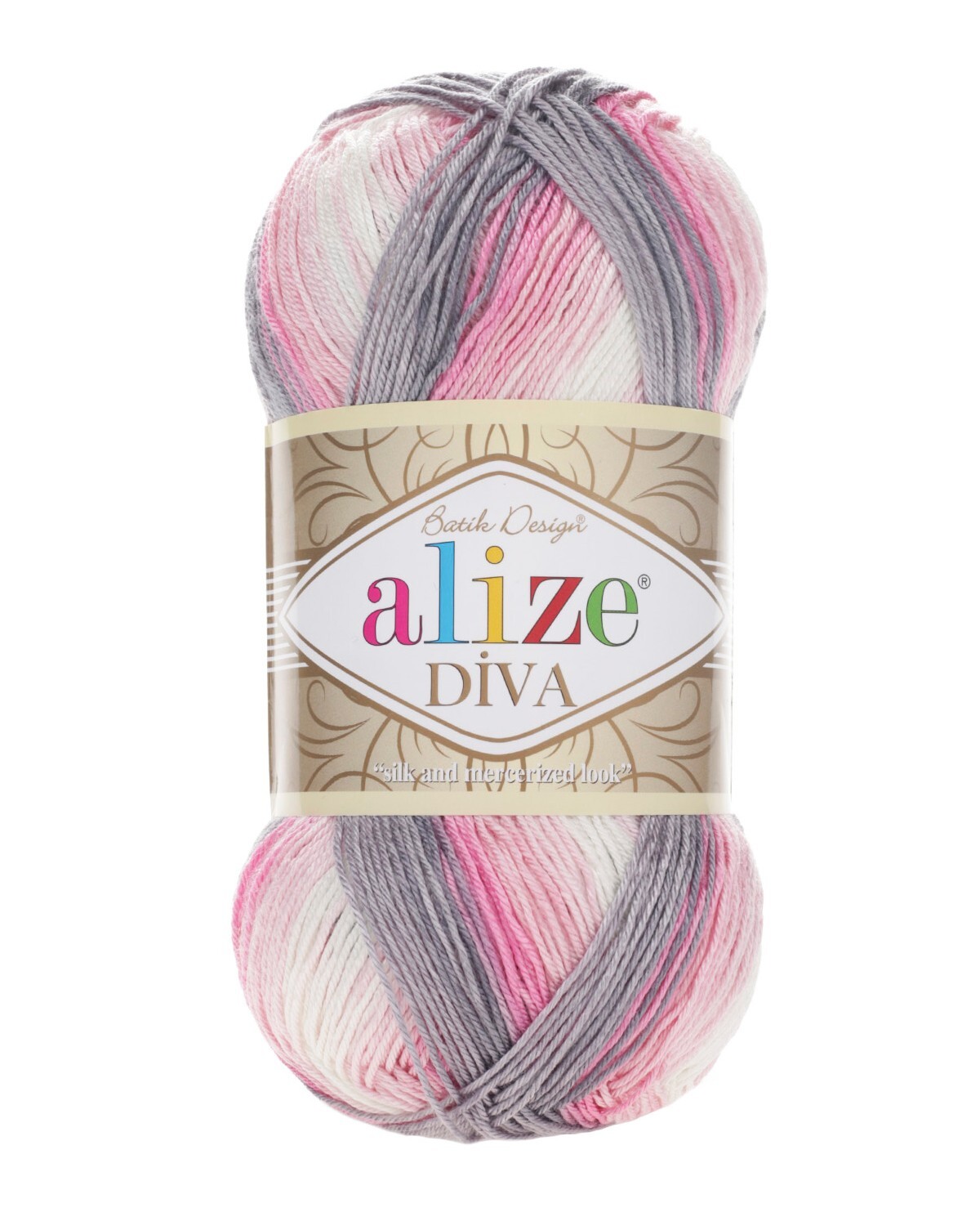 

Пряжа ALIZE Diva Batik 100% микрофибра 350 м /100 гр (3245), Разноцветный