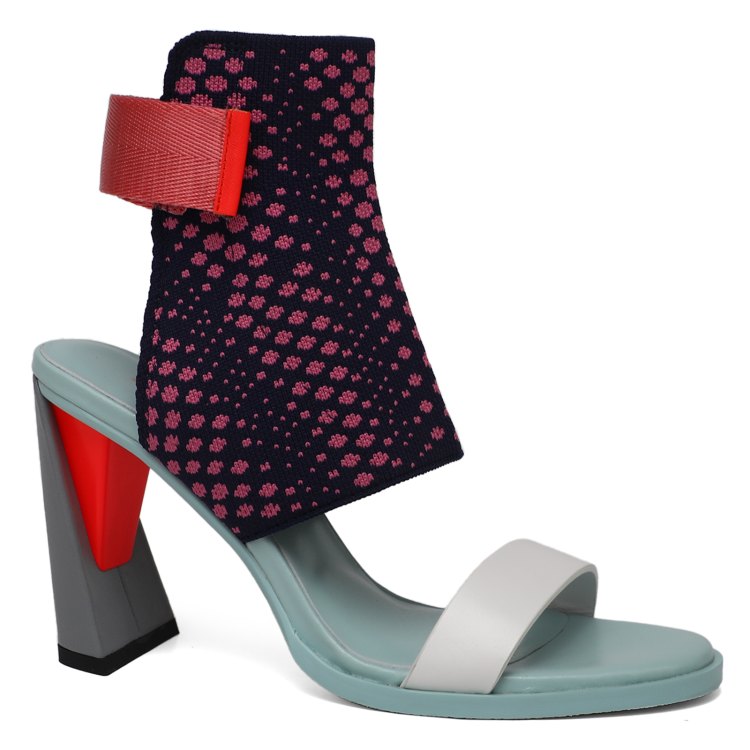 

Босоножки женские United nude Zink Fab Hi синие 37 EU, Синий, Zink Fab Hi