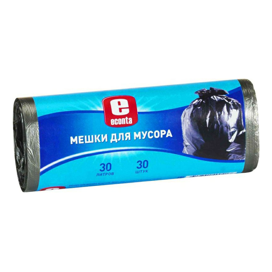 фото Мешки для мусора econta 30 л 30 шт