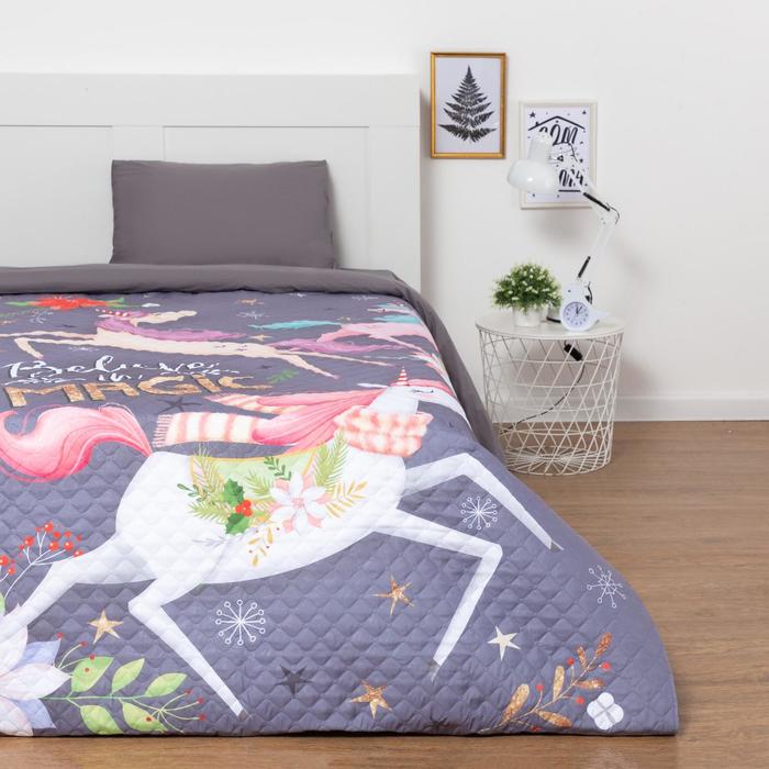 

1,5-спальное, Magical winter, 145х210 см, микрофибра