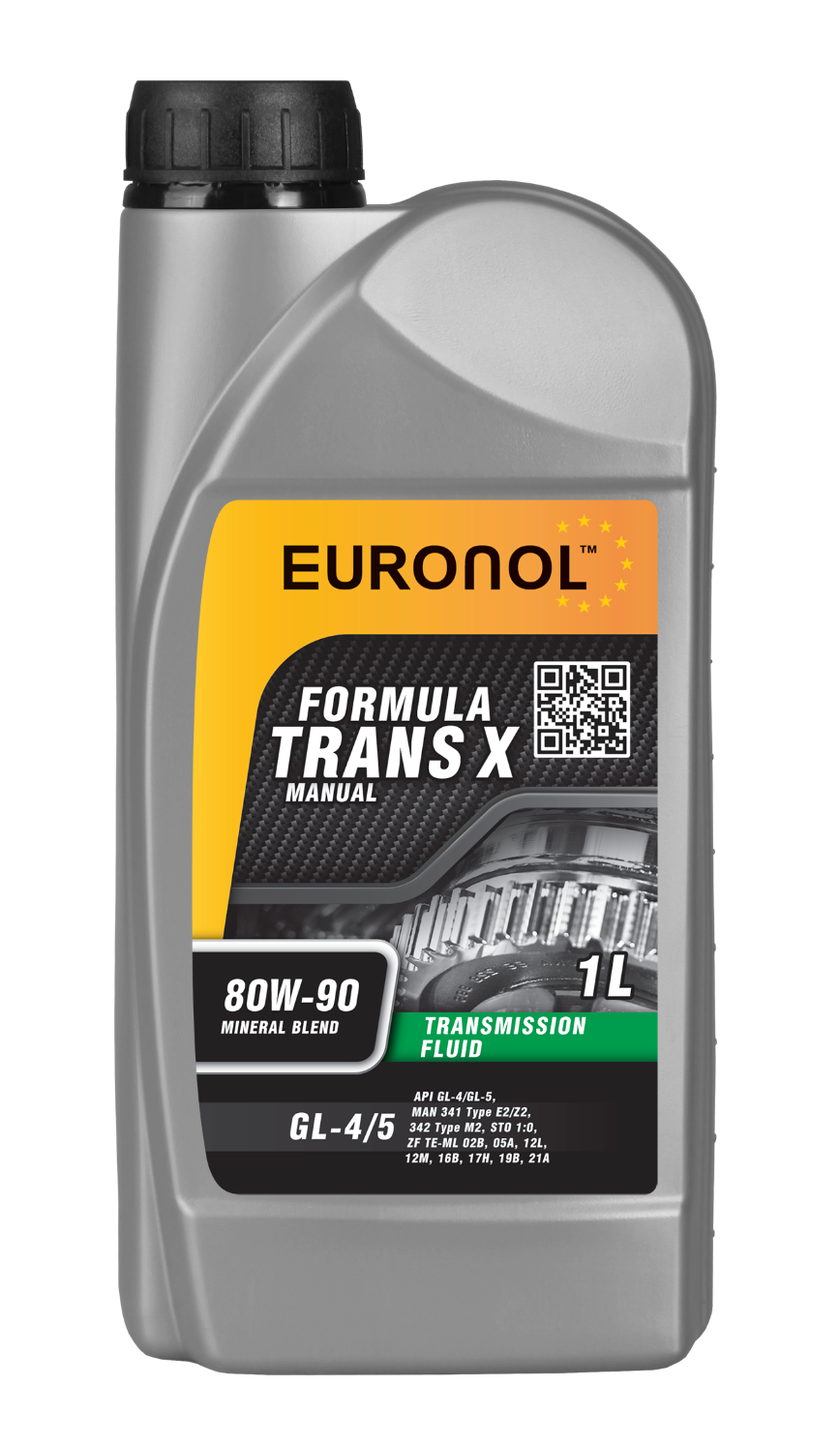 фото Трансмиссионное масло euronol trans x 80w-90 gl-4/5 1l