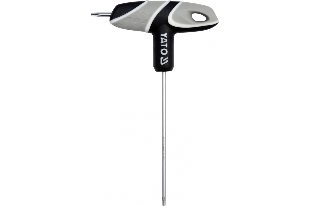 

YATO YT-05603 Ключ торцевой L-образный с ручкой TORX T10 с отв 170мм 1шт