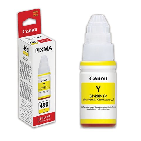 

Чернила Canon GI-490Y, желтый, оригинал (0666C001)