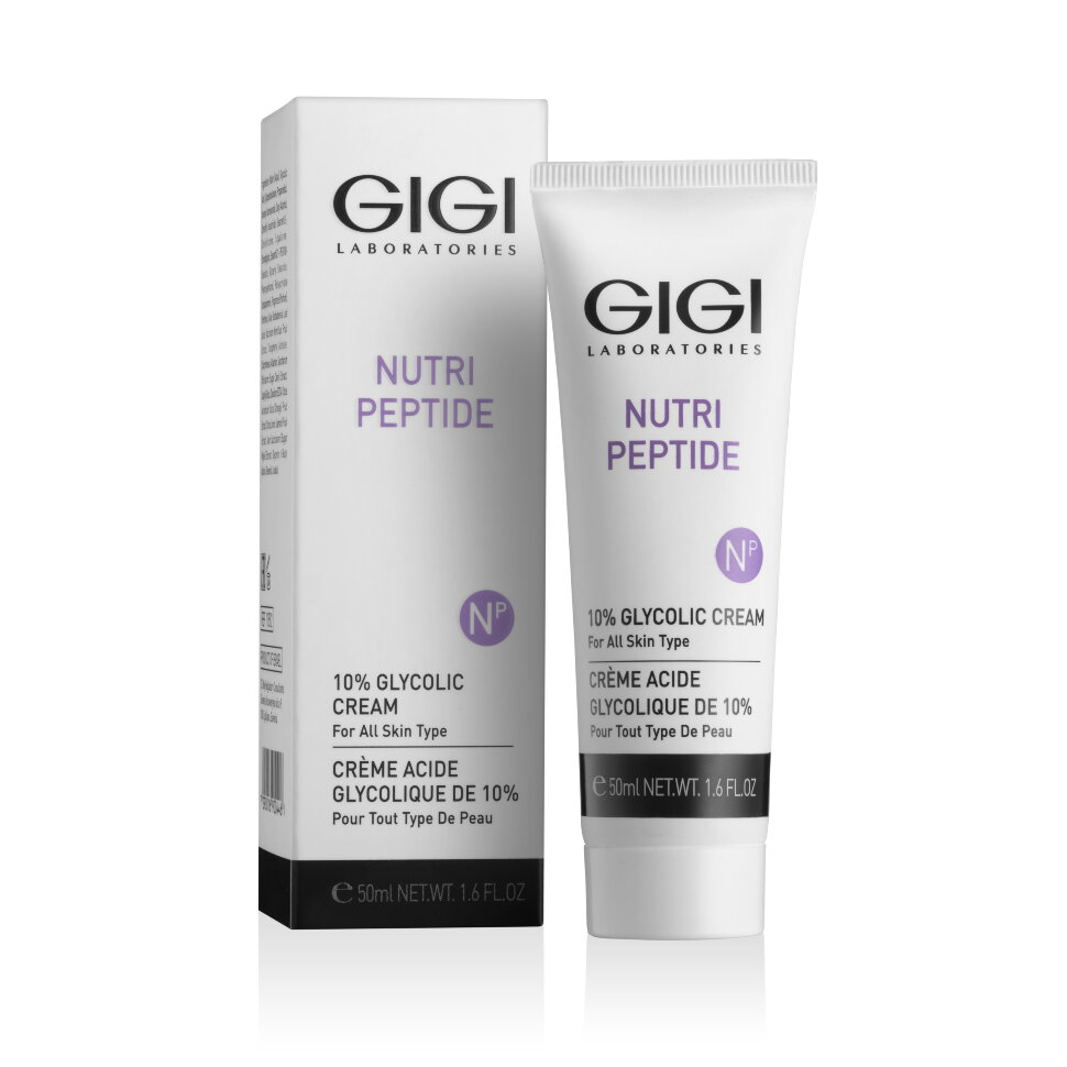 Крем для лица GiGi ночной с 10% гликолиевой к-той для всех тип кож, 50мл