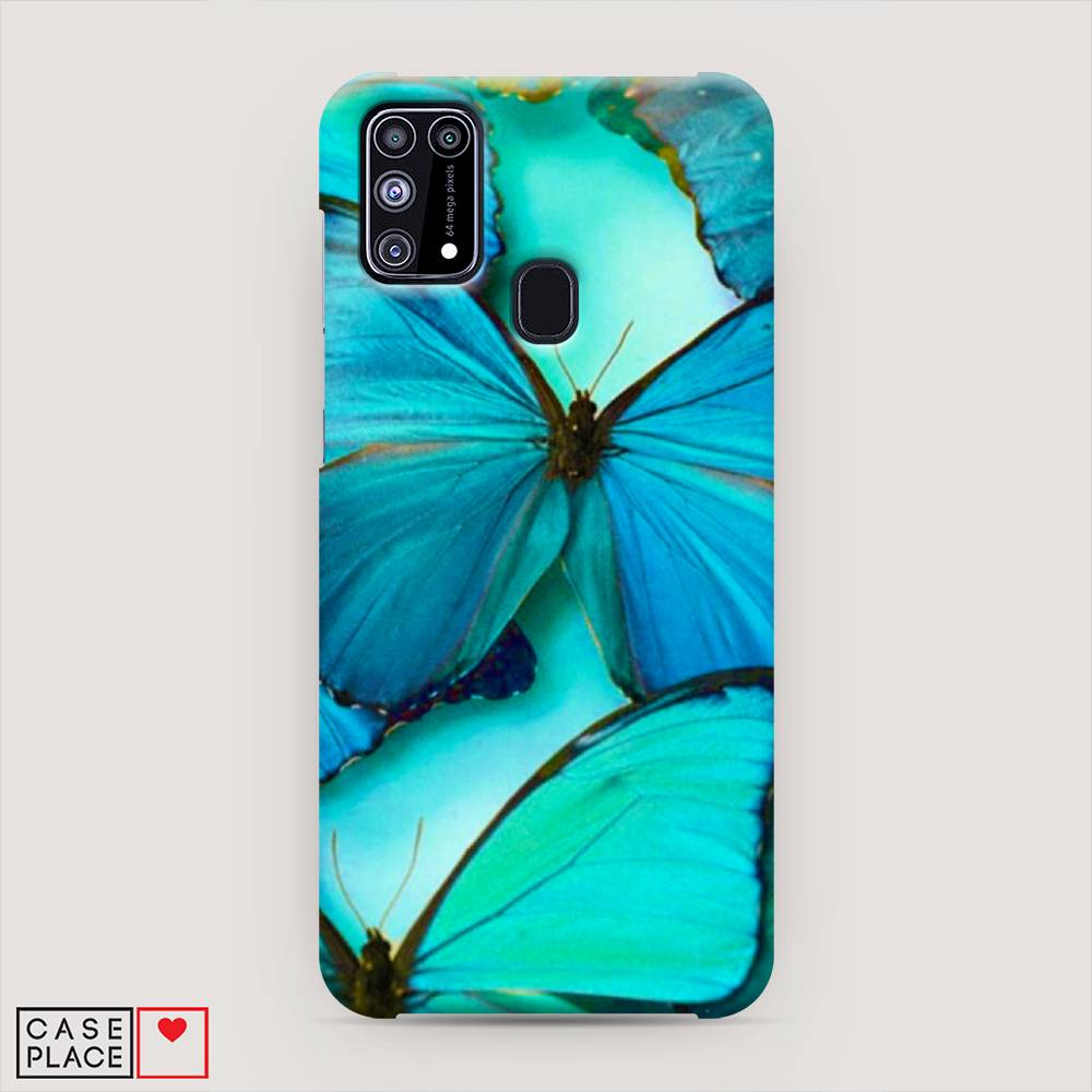 

Пластиковый чехол "Неоновые бабочки" на Samsung Galaxy M31, 2100720-3