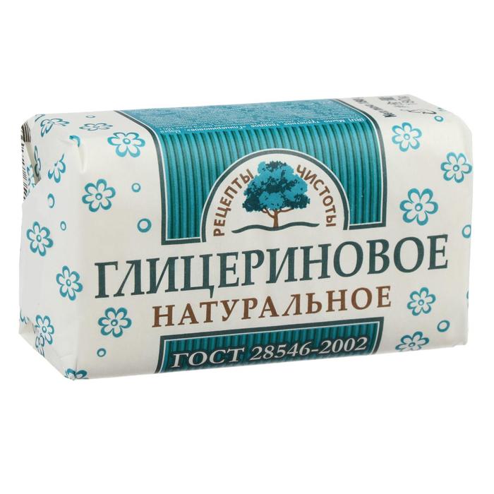 Туалетное твёрдое мыло Глицериновое 180 г туалетное мыло глицериновое dalan glycerine soap olive oil 100 г