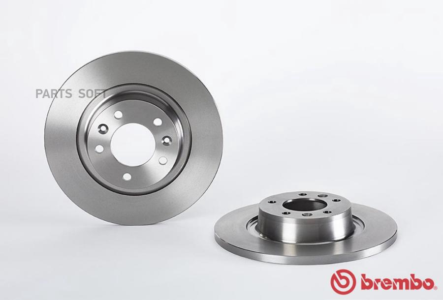 

Тормозной диск brembo комплект 1 шт. 08A45610