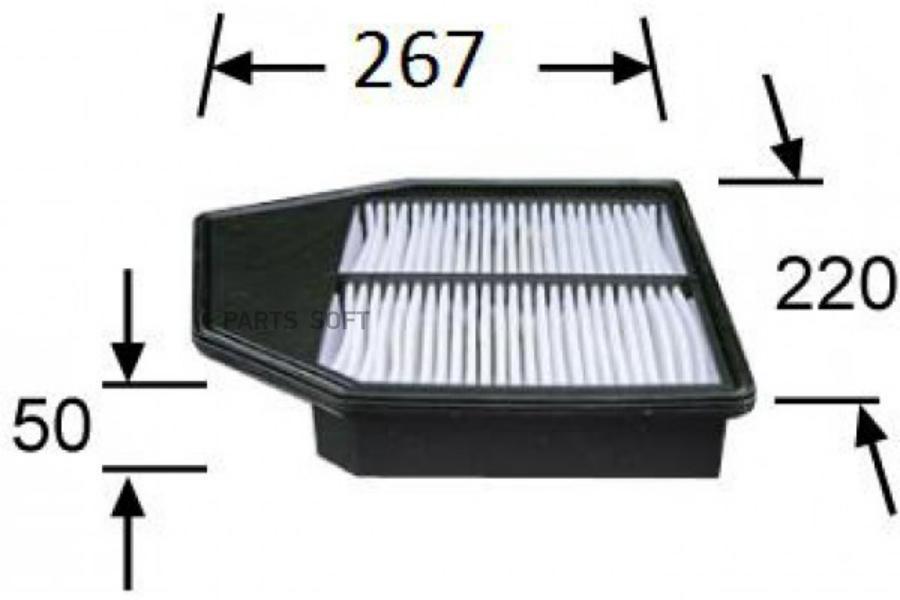 

Воздушный фильтр AZUMI A28512
