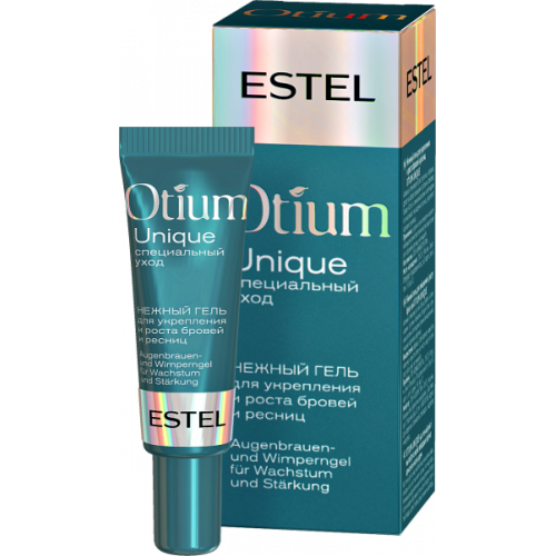 Гель ESTEL для укрепления и роста бровей и ресниц / Otium Unique 7 мл гель против выпадения волос energizing gel