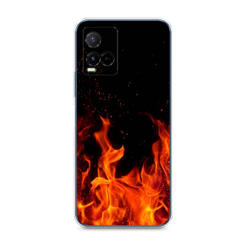 

Чехол Awog на Vivo Y21 "Все в огне", Разноцветный, 265050-4