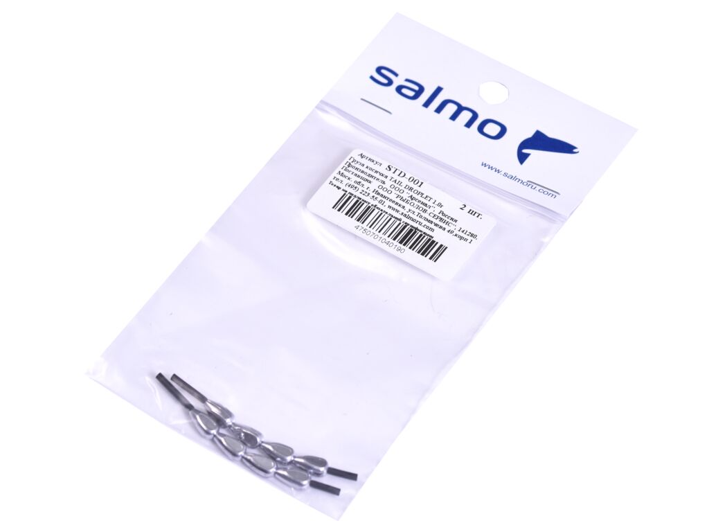 

Груза косичка TAIL DROPLET 1.0г 2шт, Серебристый, Груза косичка TAIL DROPLET 1.0г 2шт