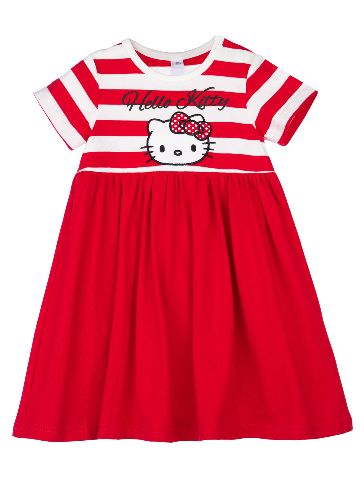 

Платье детское PlayToday Baby 12349005, красный, белый, 86, 12349005