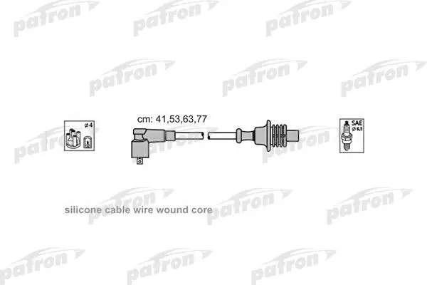 Комплект проводов зажигания PATRON PSCI2001