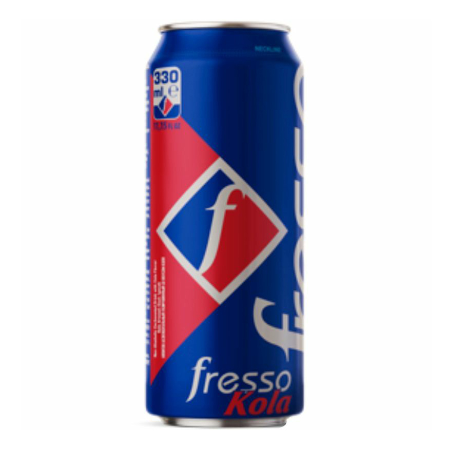 

Газированный напиток Fresso Cola 0,33 л