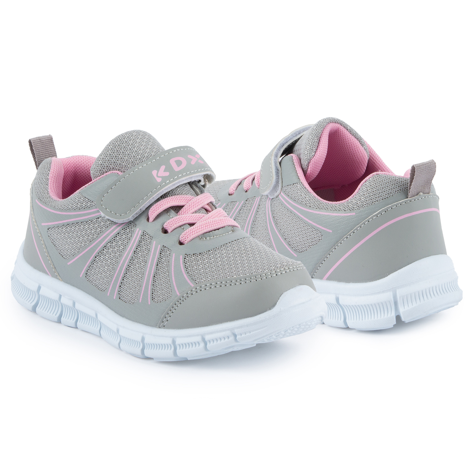 фото Кроссовки kidix gtfw20-17 grey pink р.35