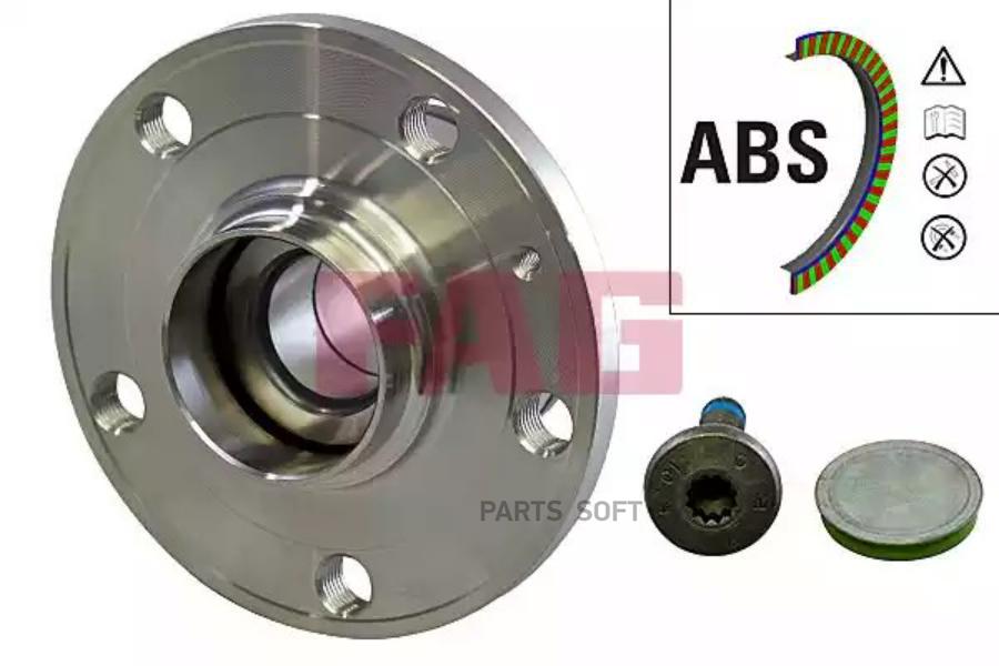 

Подшипник Ступицы, Комплект Задний Fag 713 6110 00 Fag арт. 713 6110 00