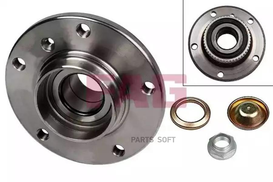 

Ступица Передняя В Сборе L=R Bmw E32/34/E36/E46 Fag 713 6670 60 Fag арт. 713 6670 60