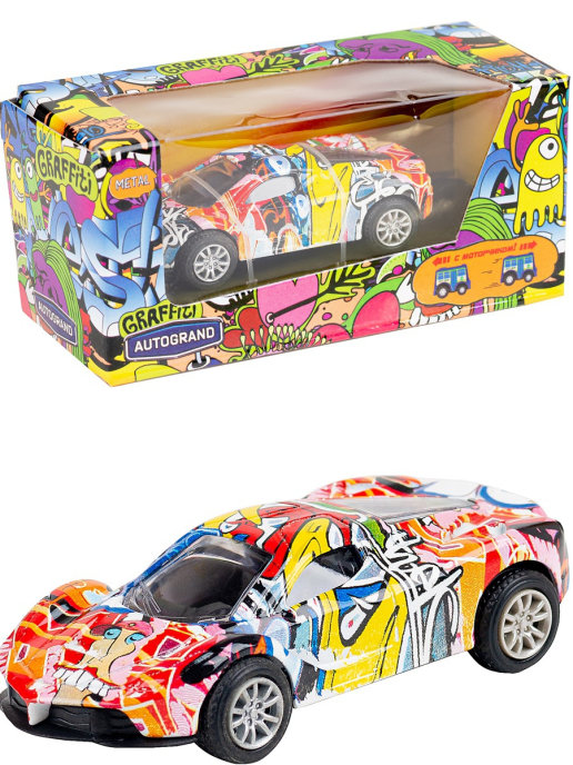 

Машинка Graffiti Supercar, 1:50 AUTOGRAND