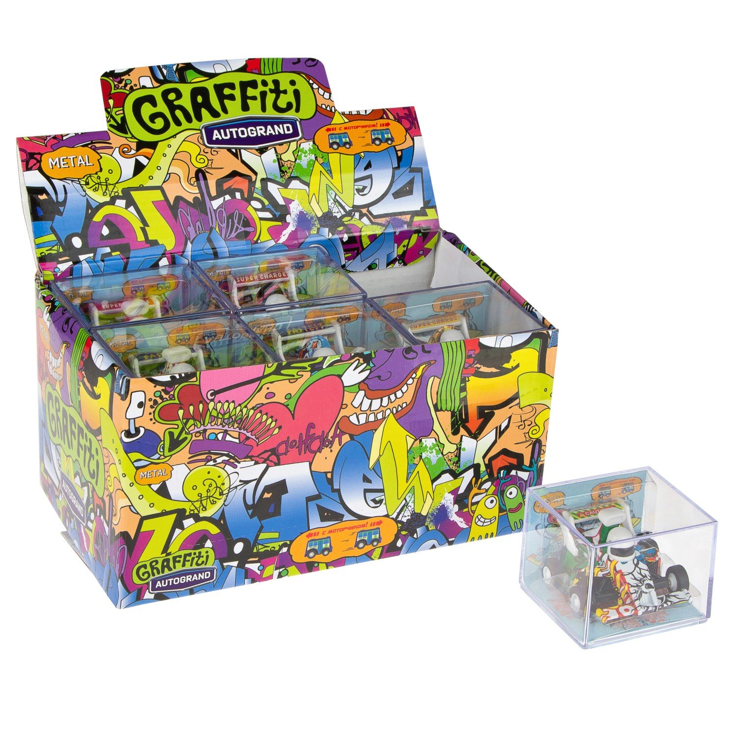 

Машинка Formula Graffiti, 1:50 AUTOGRAND