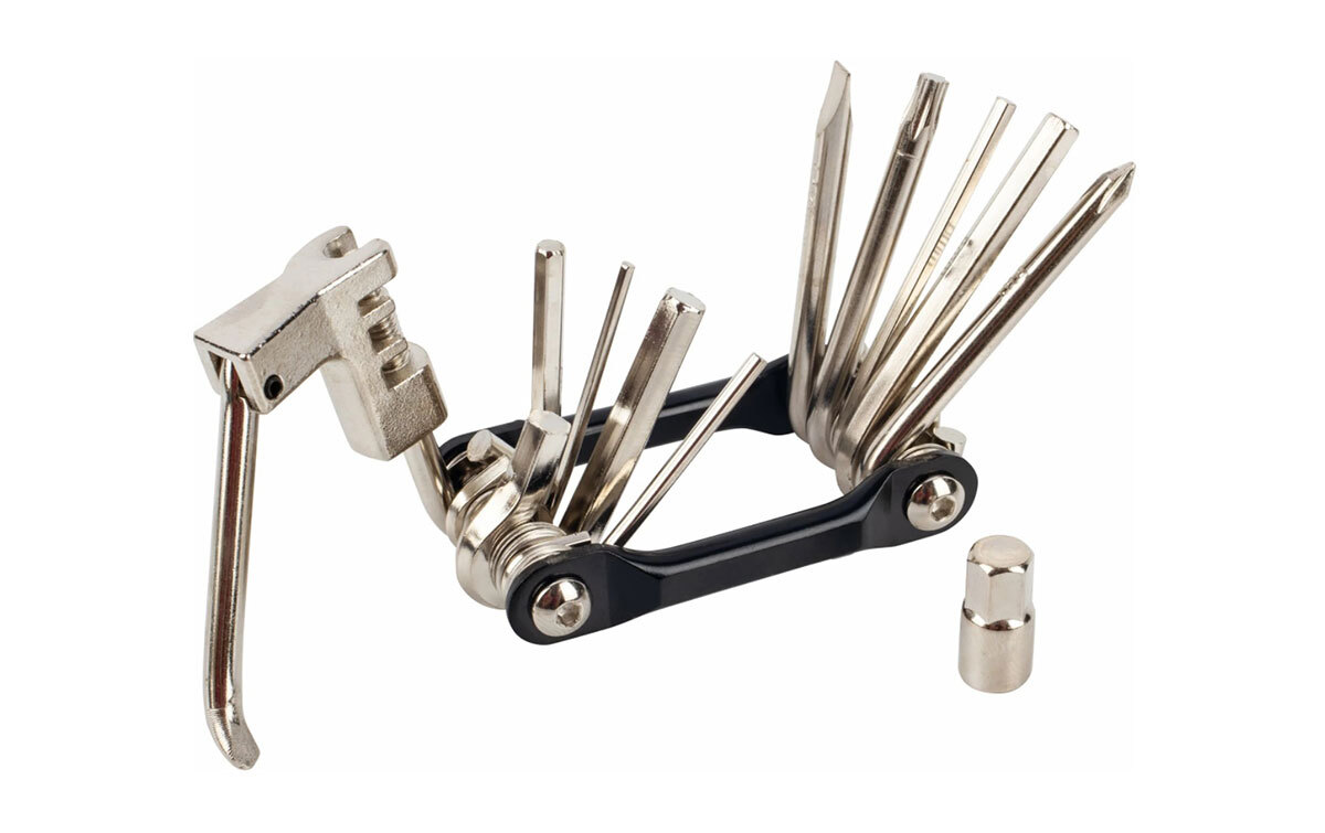 Ключи TRIX шестигранные в наборе 2/2.5/3/4/5/6/8 мм + 3 отвертки+выжимка цепи+монтажка выжимка цепи gj 017