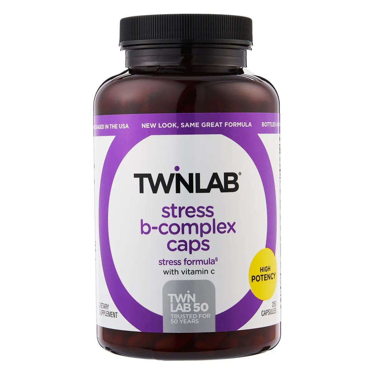 

Комплекс витамина B TWINLAB Stress B-complex капсулы 250 шт.