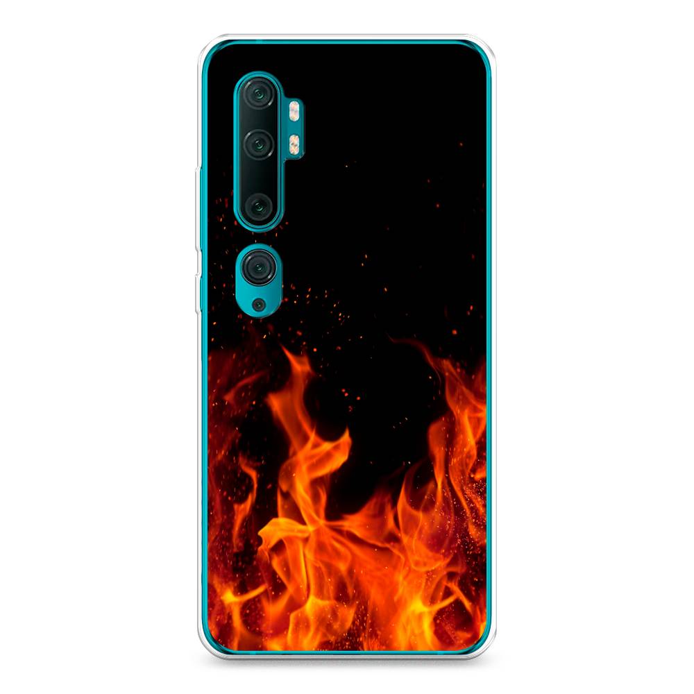 

Чехол Awog на Xiaomi Mi Note 10/Mi Note 10 Pro "Все в огне", Разноцветный, 37350-4