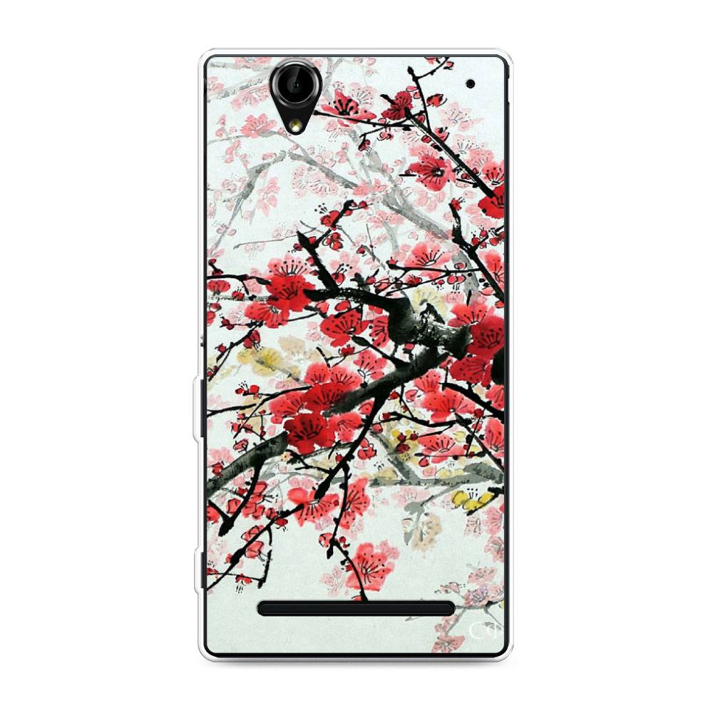 

Чехол Awog на Sony Xperia T2 Ultra "Сакура", Разноцветный, 50950-4