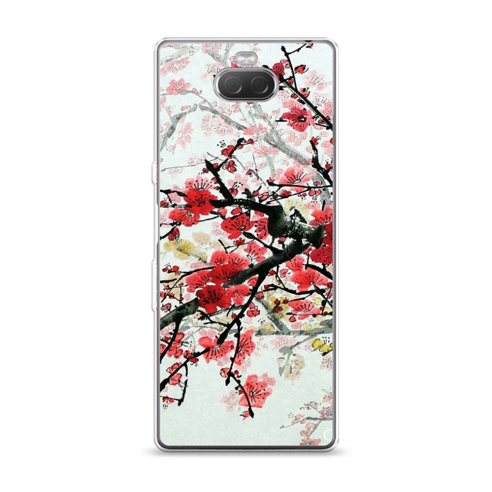

Чехол Awog на Sony Xperia 10/XA3 "Сакура", Разноцветный, 54050-4