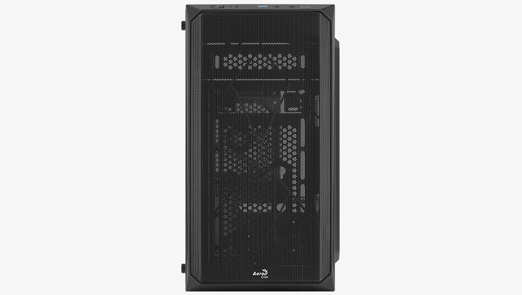 Корпус компьютерный AeroCool Cs-107-A-BK-v1 Black