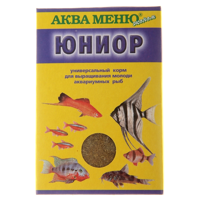 Корм для аквариумных рыбок Аква меню Юниор 20 г