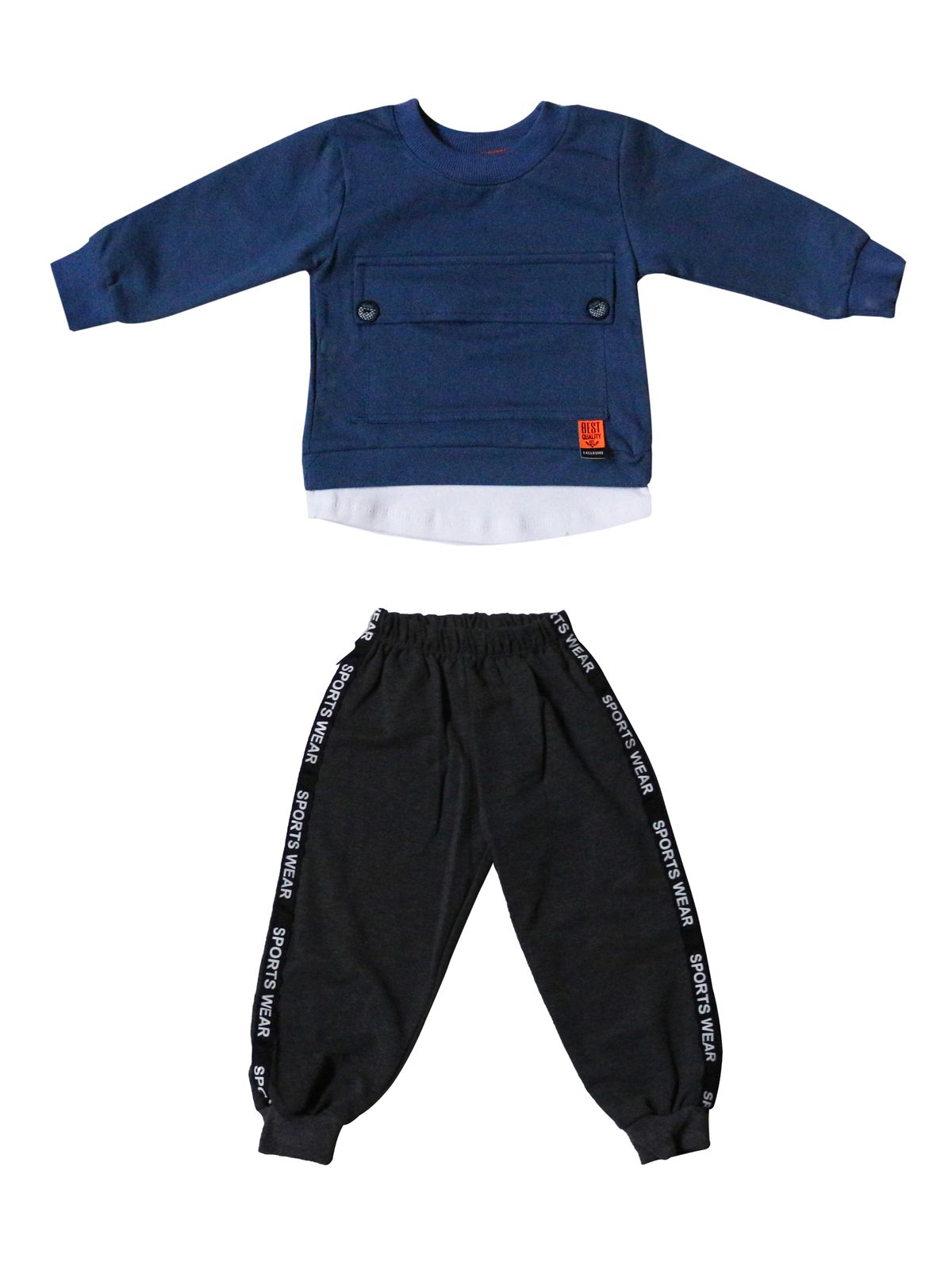 

Комплект для мальчиков CANINI 6212-01 цвет индиго, размер 98, 6212-01