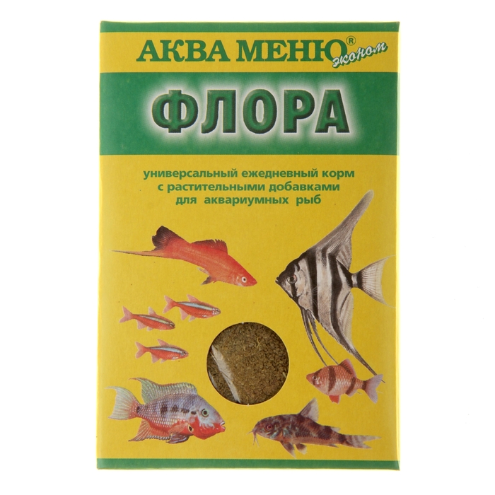 

Корм для аквариумных рыбок Аква меню Флора 30 г
