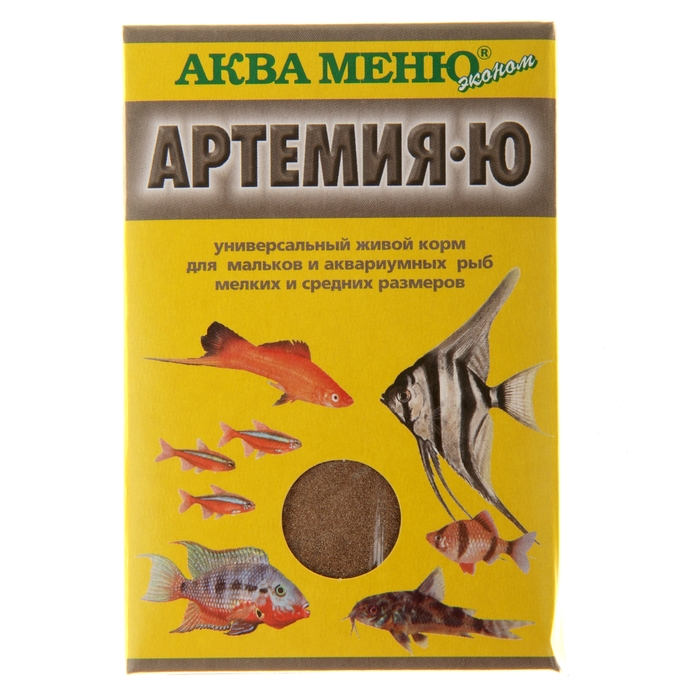 Корм для аквариумных рыбок Аква меню Артемия-Ю 30 г