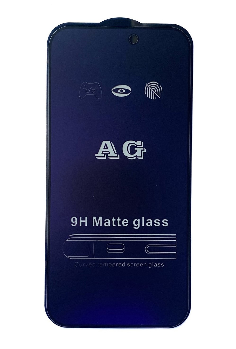 

Защитное стекло X-Case на iPhone 14 Pro Max (6.7), Anti-blue ray матовый, черный