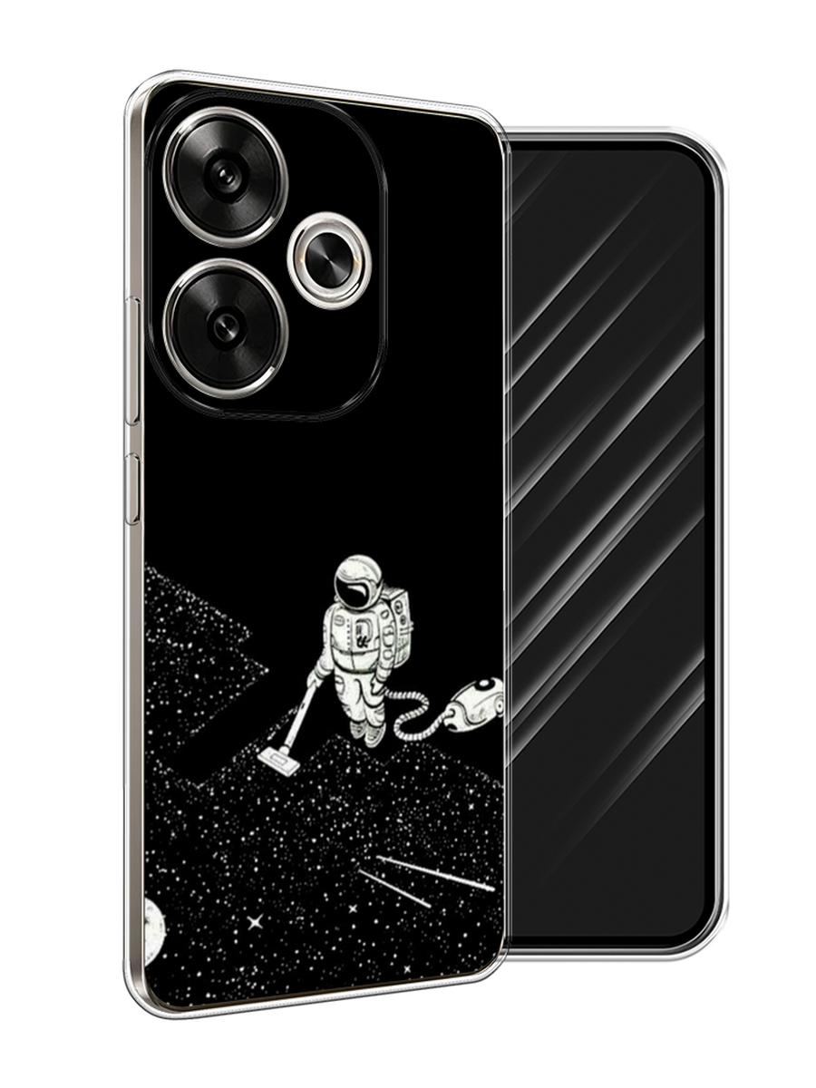 

Чехол Awog на Xiaomi Redmi Turbo 3, Poco F6 "Космонавт с пылесосом", Белый, 322250-1