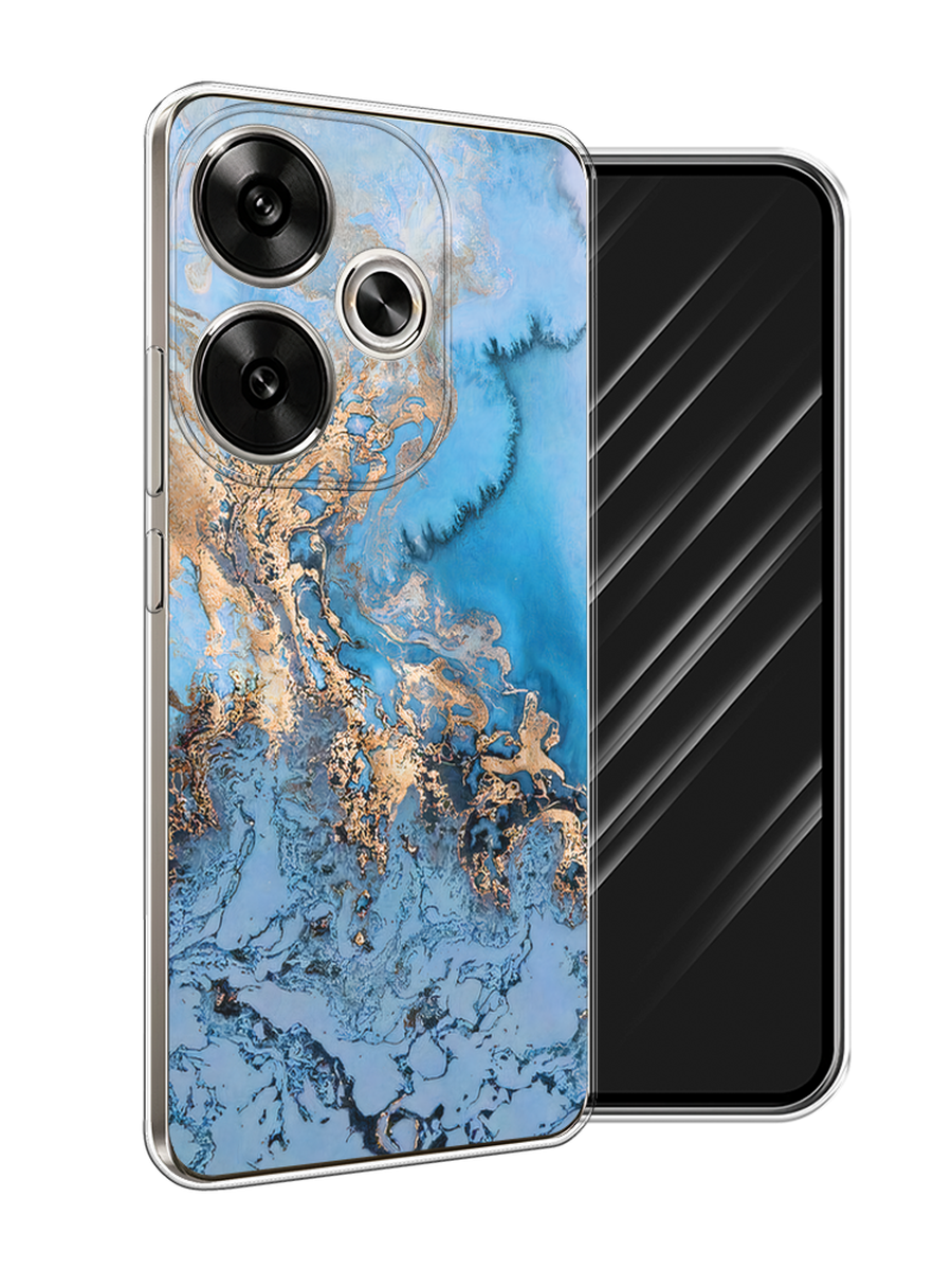 

Чехол Awog на Xiaomi Redmi Turbo 3, Poco F6 "Морозная лавина синяя", Серебристый, 322250-1