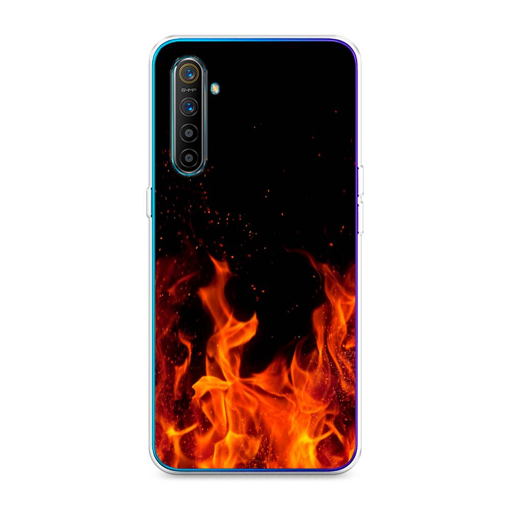 

Чехол Awog на Realme XT "Все в огне", Разноцветный, 251450-4