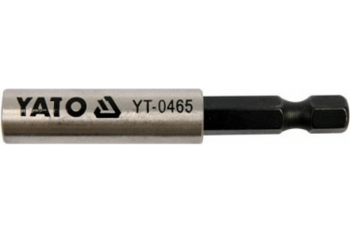 

YATO YT-0465 Держатель бит 1/4 inch x HEX 6 гр, 60 мм, магнитный 1шт