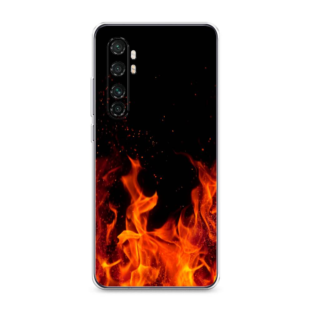 

Чехол Awog на Xiaomi Mi Note 10 lite "Все в огне", Разноцветный, 38450-4