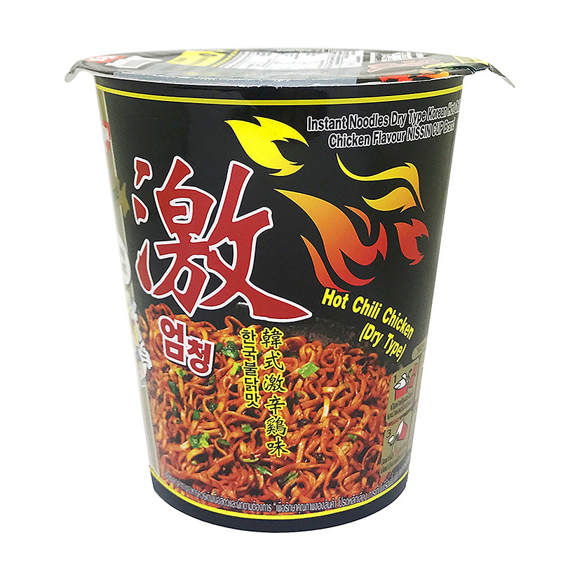 

Лапша быстрого приготовления Nissin Острая курица по-корейски, 71 г