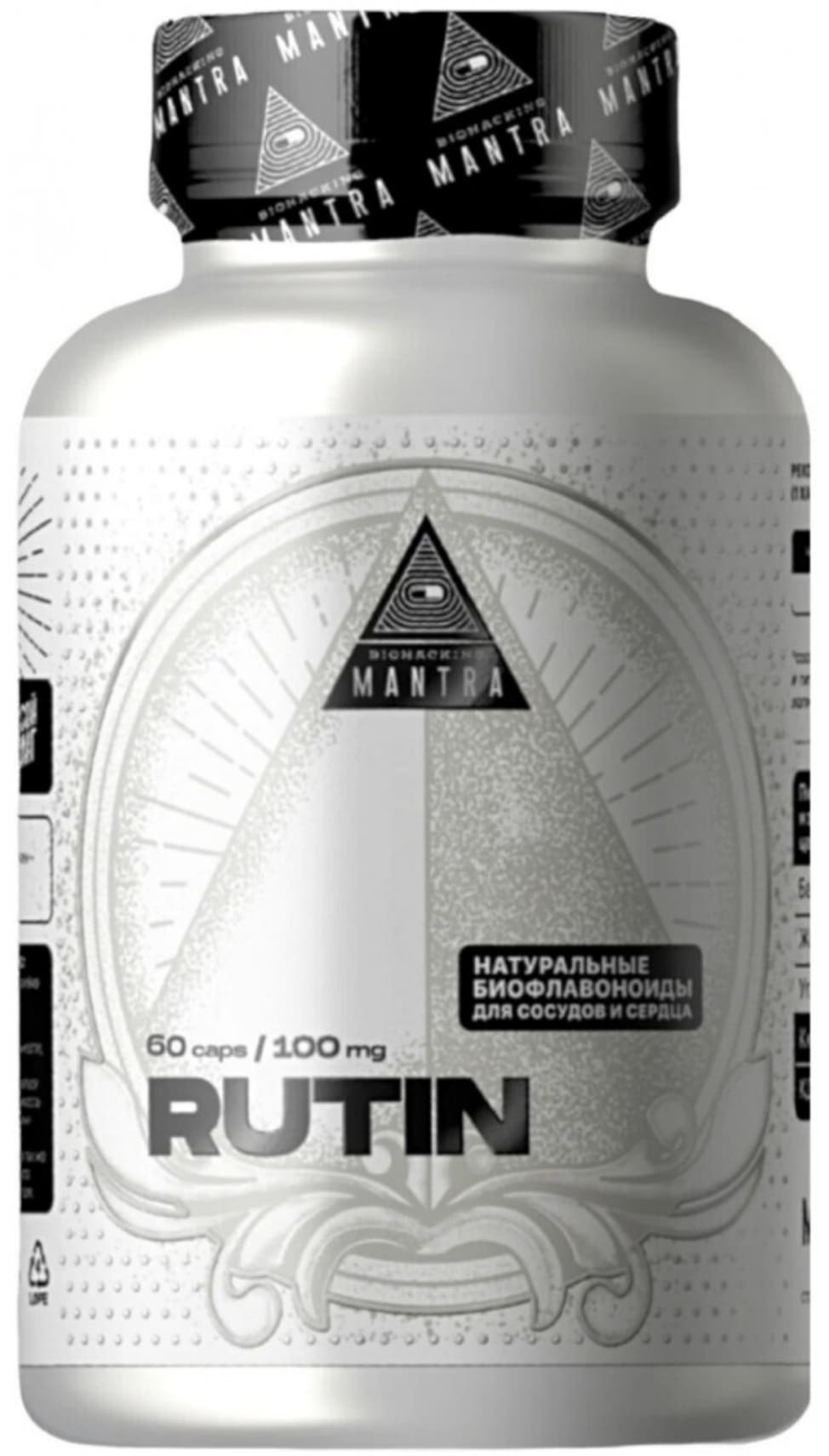 

Комплексная пищевая добавка "RUTIN" - 60 капсул / Mantra, Rutin