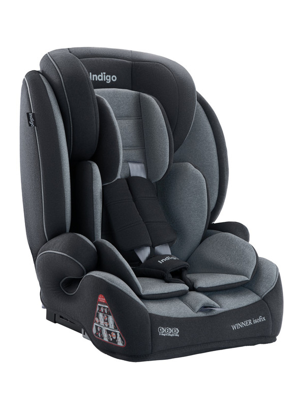 

Автокресло WINNER ISOFIX 9-36 кг, тсерый-свсерый, Серый, WINNER ISOFIX