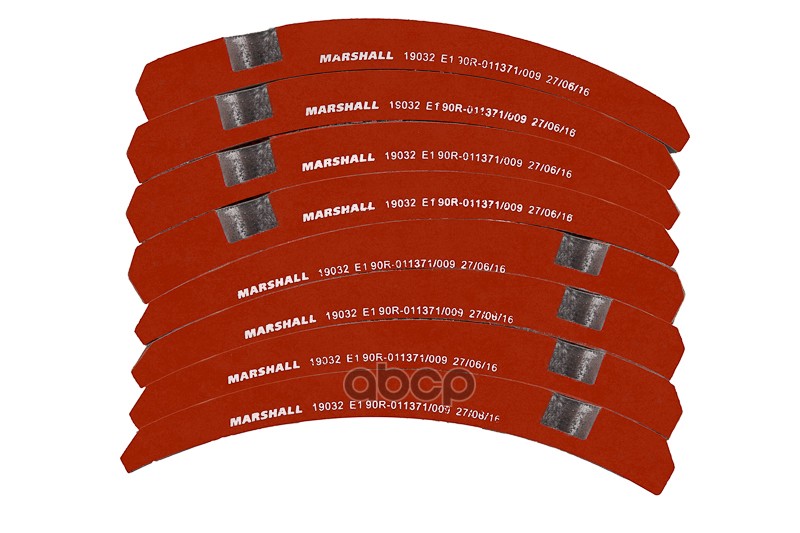 

Накладки Торм. Компл. Hcv MARSHALL арт. M2190322