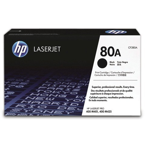 

Картридж для лазерного принтера HP CF280A, черный, оригинал